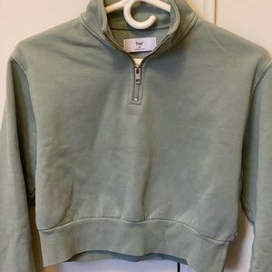 TNA Cozy Fleece Perfect 1/4 Zip Sweatshirt